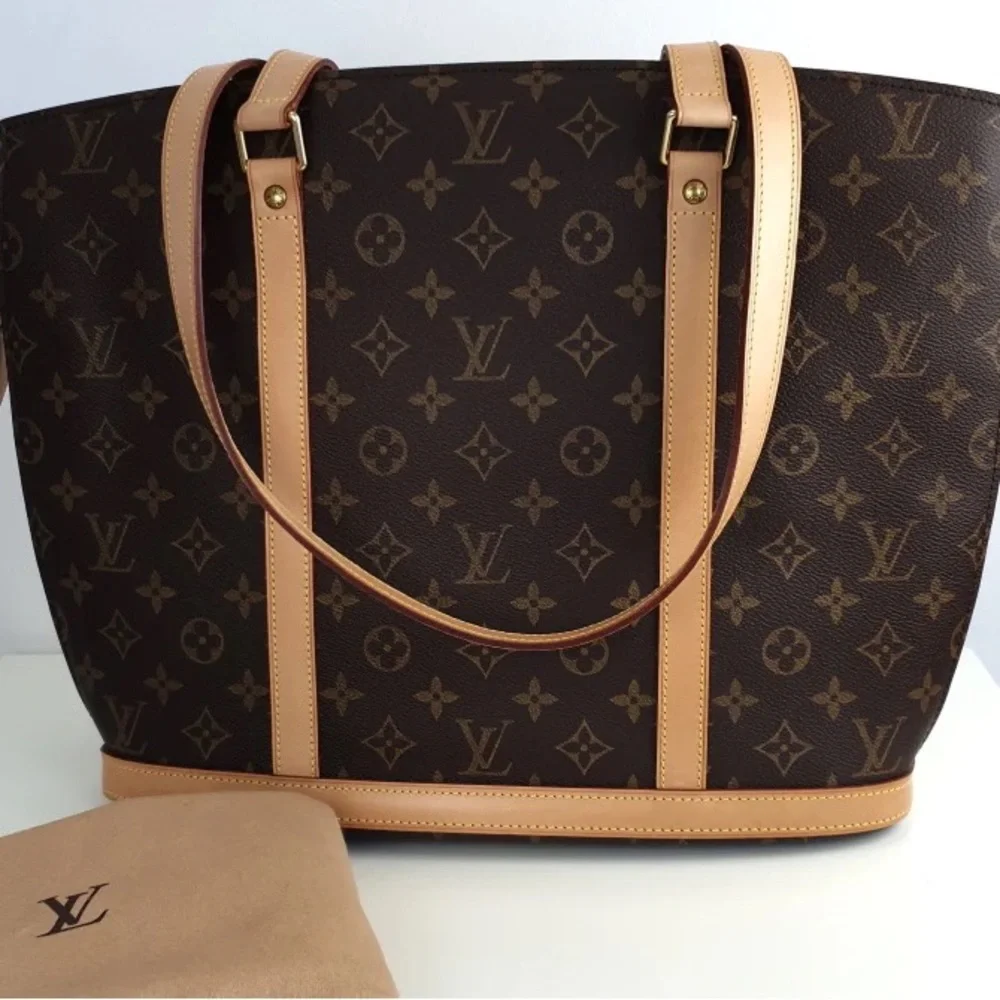 ๐ LIKE NEW ๐ LAPTOP LOUIS VUITTON WORK ZIPPER HARD TOTE BABYLONE BUSINESS - Picture 11 of 13